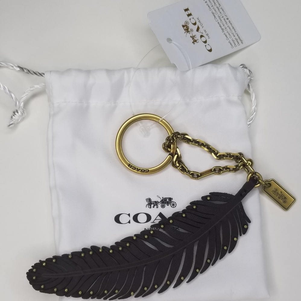 COACH 4 SET DESIGNER BAG MAKEUP CASE WALLET CHARM - Picture 5 of 12
